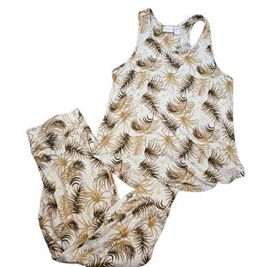 Tony Bahama Tropical Print Pajamas In M
